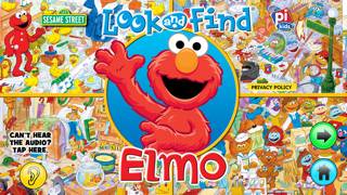 Look and Find Elmo on Sesame Street Uygulama ekran görüntüsü #1