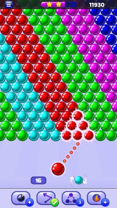 Bubble Shooter skärmdump av spelet