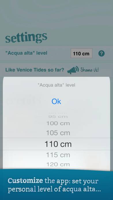 Venice tides App screenshot #4