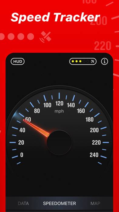 Speed Tracker: GPS Speedometer App screenshot #2