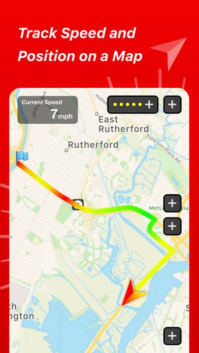 Speed Tracker: GPS Speedometer Captura de pantalla de la aplicación #4