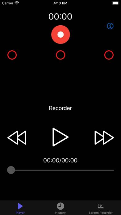 Voice Recorder,Screen Recorder Schermata dell'app #1