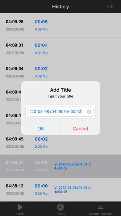 Voice Recorder,Screen Recorder Schermata dell'app #5