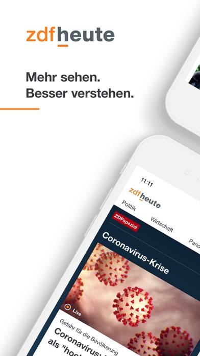 ZDFheute - Nachrichten App-Download