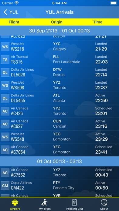 Montreal Airport (YUL) plus Radar App-Screenshot #2