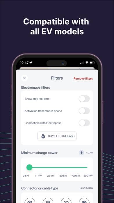 Electromaps: Charging stations Capture d'écran de l'application #4
