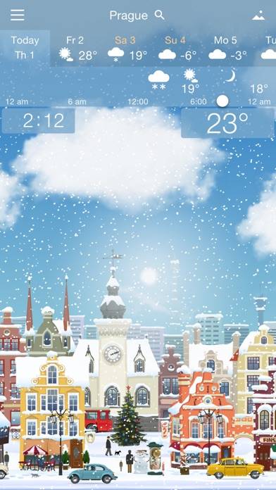 YoWindow Weather Schermata dell'app #4