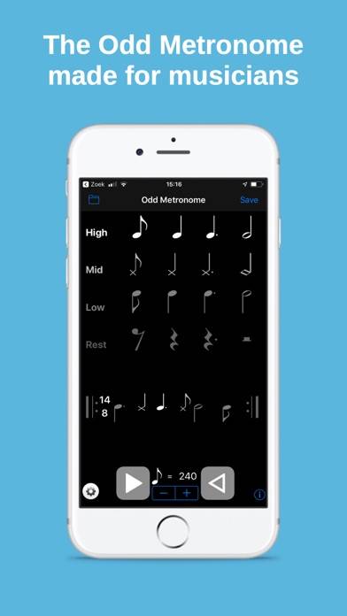 Odd Metronome App-Screenshot #1