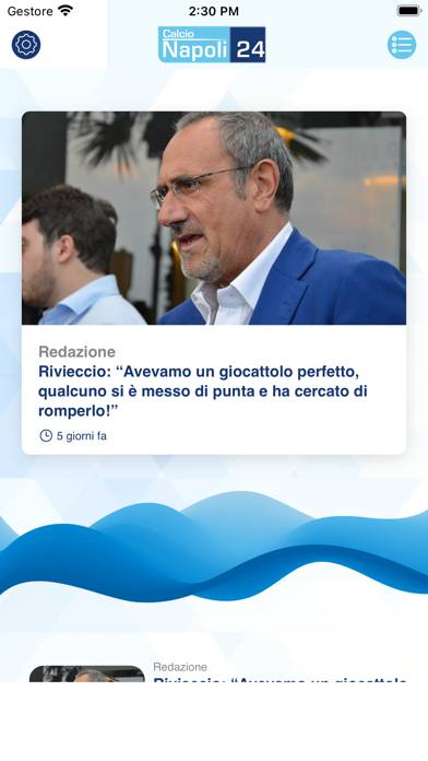 CalcioNapoli24 Schermata dell'app #2