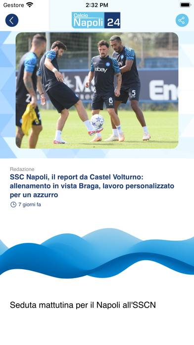 CalcioNapoli24 Schermata dell'app #6