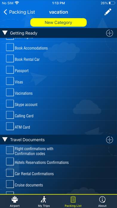 Flughafen München App-Screenshot