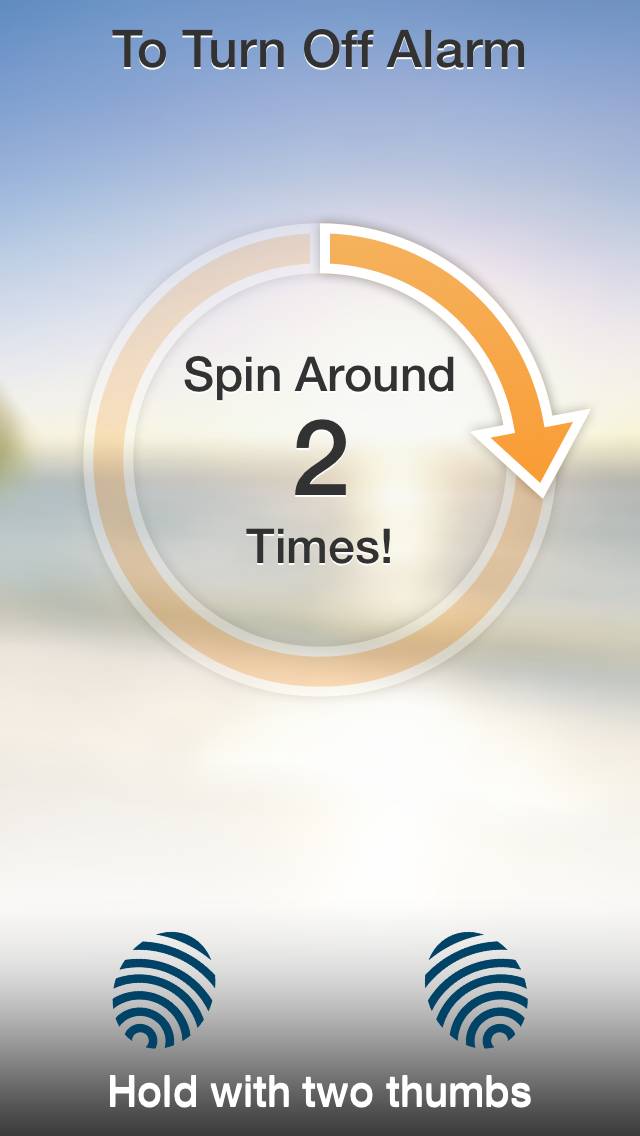 SpinMe Alarm Clock App screenshot #2