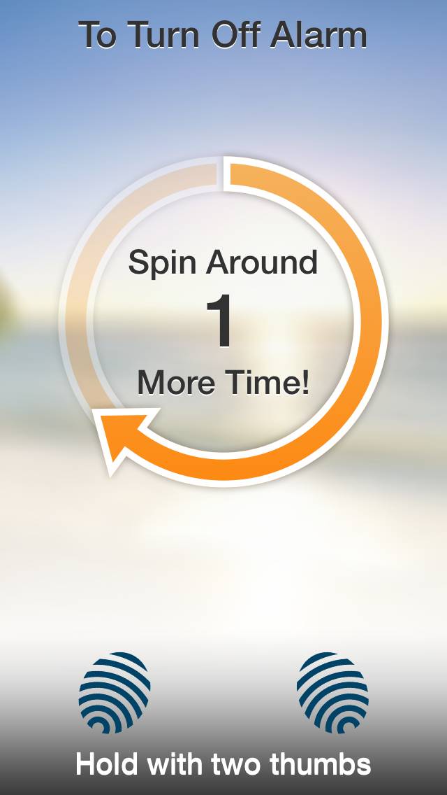 SpinMe Alarm Clock Captura de pantalla de la aplicación #3