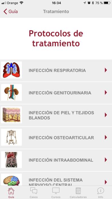 Guía Terapéutica Antibiótica App screenshot #2