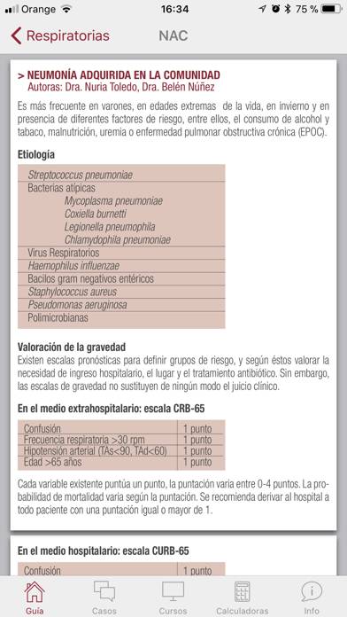 Guía Terapéutica Antibiótica App screenshot #3