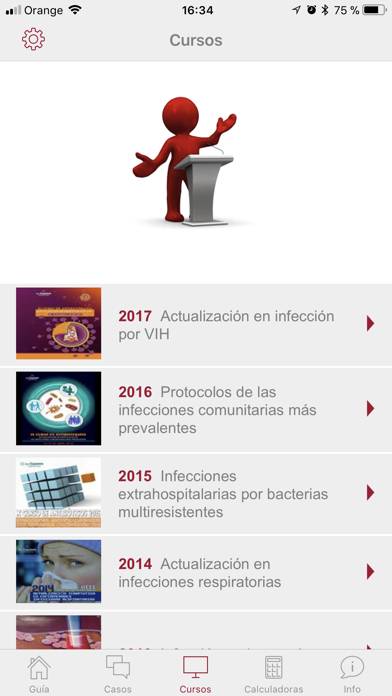Guía Terapéutica Antibiótica Captura de pantalla de la aplicación #4