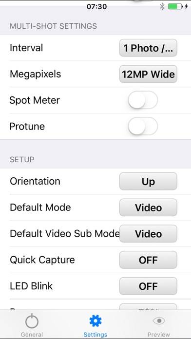 Camera Control for GoPro Hero App screenshot #2