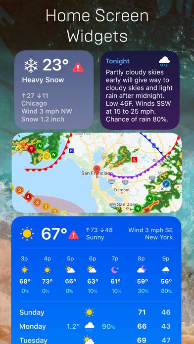 Weather Mate Pro App screenshot