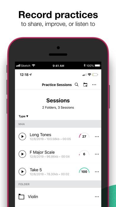Tunable – Tuner & Metronome App-Screenshot #5