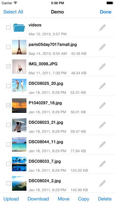 Remote File Manager App screenshot #4