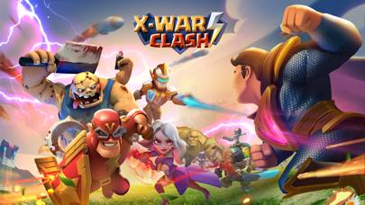 X-War: Clash of Zombies Скриншот приложения #1