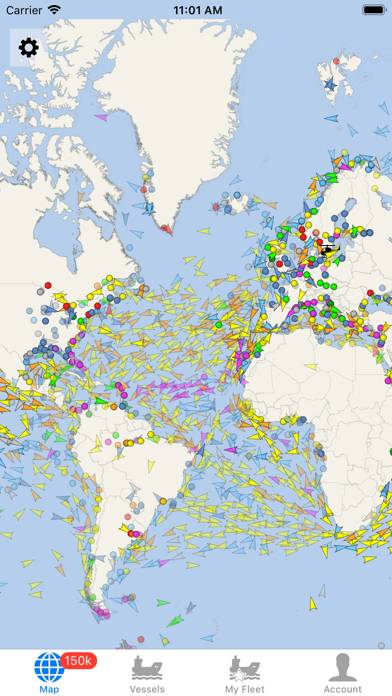 Téléchargement de l'application VesselFinder Pro