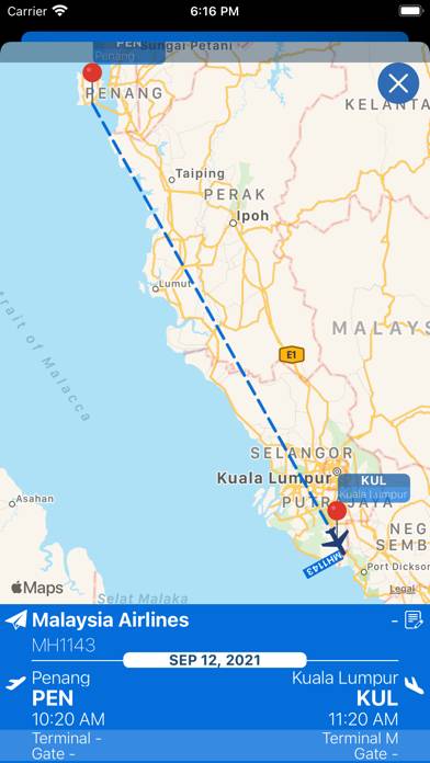 Kuala Lumpur KUL Airport Info App-Screenshot #3