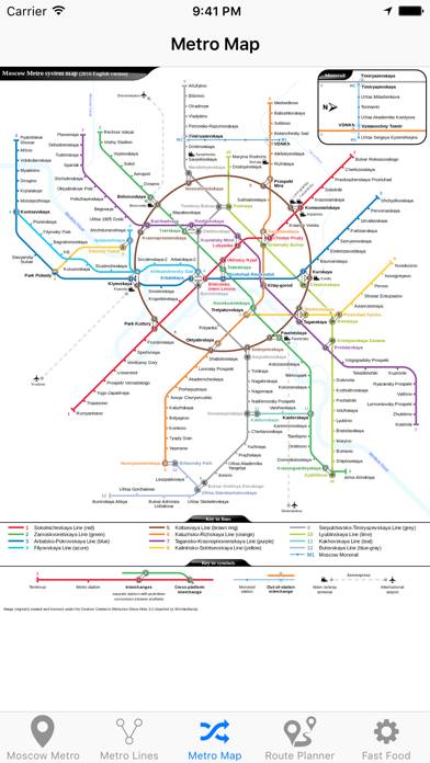 Moscow Metro & Subway Скриншот приложения #4