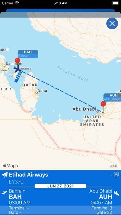 Abu Dhabi Airport AUH Info App screenshot #3