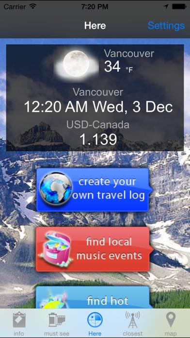 Canada App-Screenshot