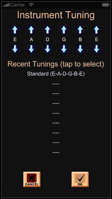 Guitar Chord Cracker Pro Schermata dell'app