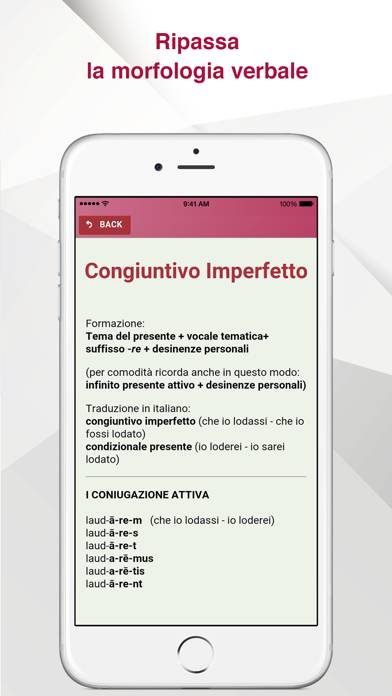 Verbi Latini App screenshot #2