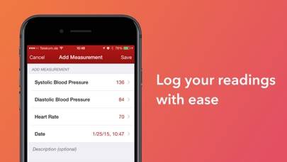 Blood Pressure Assistant Captura de pantalla de la aplicación #2