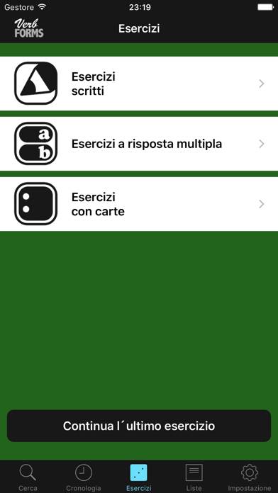 VerbForms Português Captura de pantalla de la aplicación #5