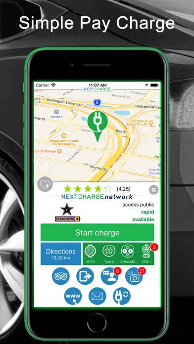 Nextcharge Schermata dell'app