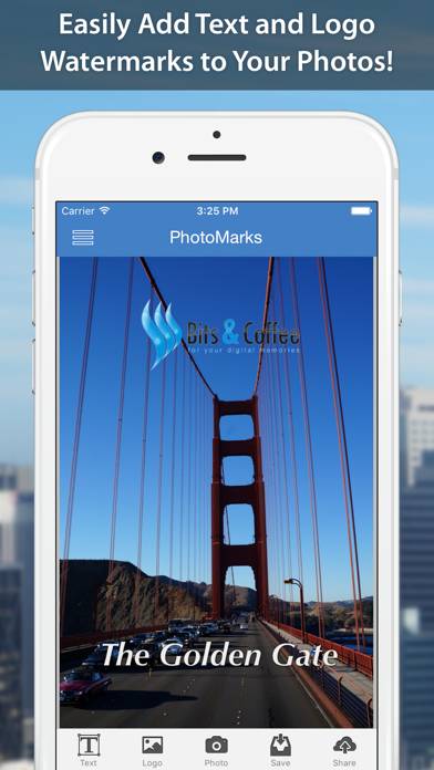 PhotoMarks Captura de pantalla de la aplicación #1