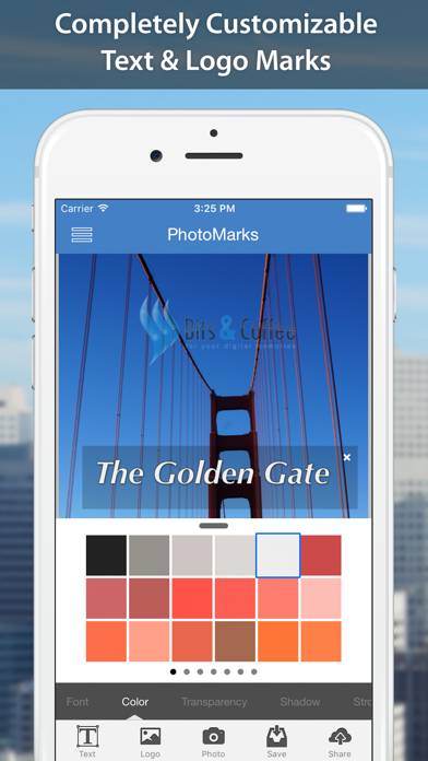 PhotoMarks Captura de pantalla de la aplicación #2