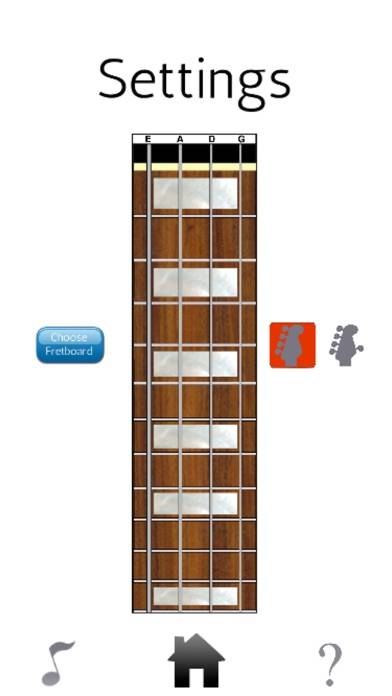 Bass Sight Reading Workout game screenshot