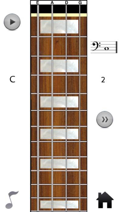 Bass Sight Reading Workout game screenshot