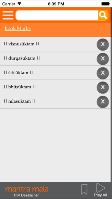 Mantra Mala Captura de pantalla de la aplicación