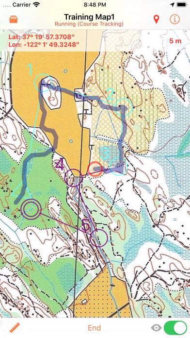 Orienteering Companion App skärmdump #3