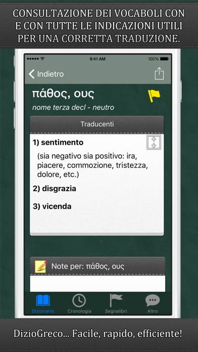 DizioGreco per iPhone App screenshot #5