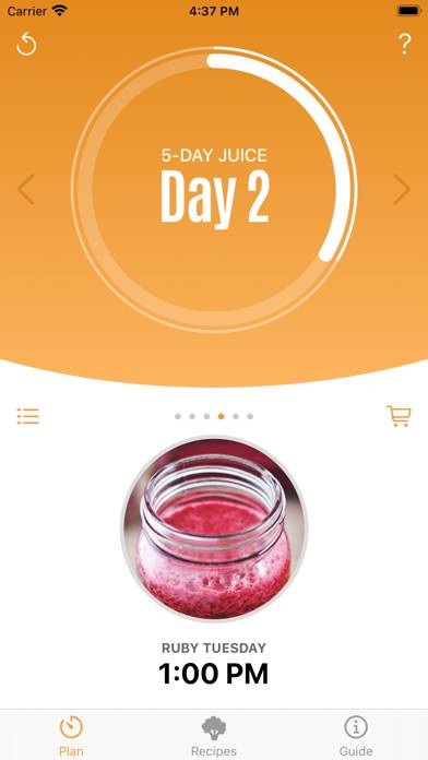 Jason Vale’s 5-Day Juice Diet Captura de pantalla de la aplicación #1