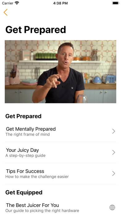 Jason Vale’s 5-Day Juice Diet App screenshot #4