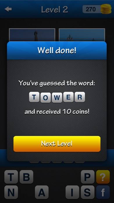 Guess the Word! ~ Pics & Words Captura de pantalla de la aplicación #2