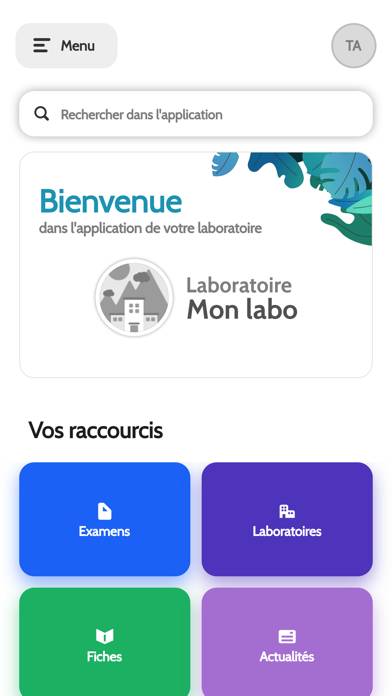 Ubilab Capture d'écran de l'application