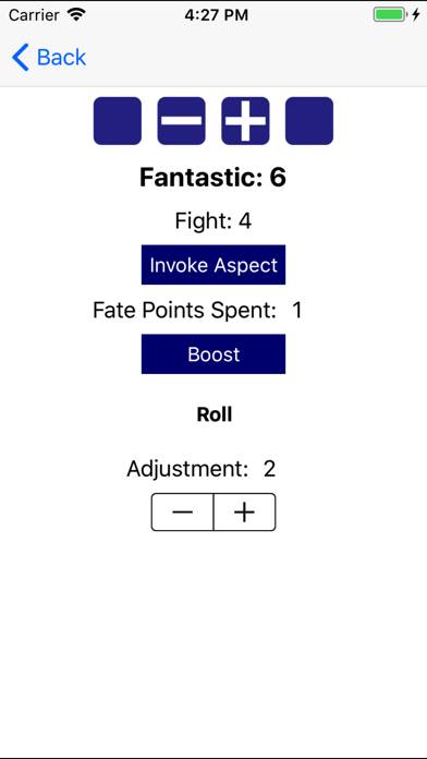 Fate Core Folio App screenshot #4