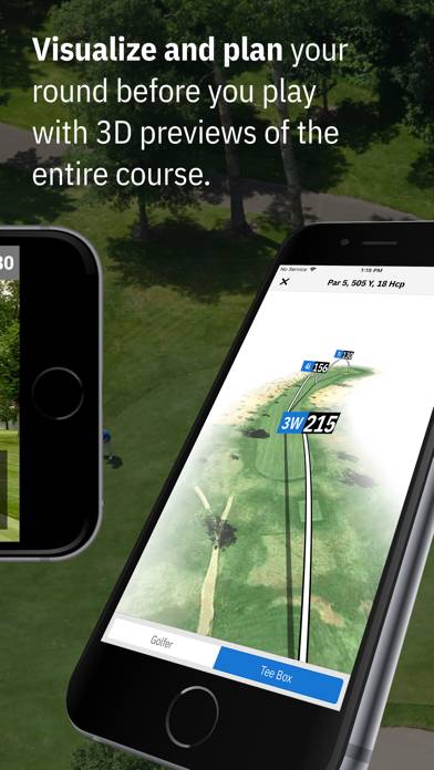 Golfshot Golf GPS plus Watch App App skärmdump #4