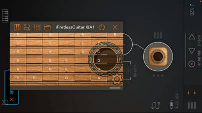 IFretless Guitar Captura de pantalla de la aplicación