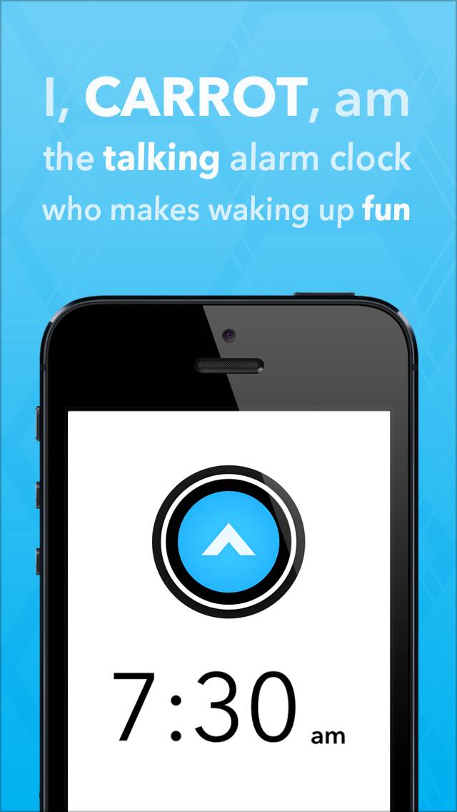CARROT Alarm App screenshot #1